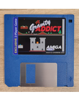 Amiga Addict Coverdisk Labels, Coverdisc CDs and Floppy Disks