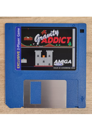Amiga Addict Coverdisk Labels, Coverdisc CDs and Floppy Disks