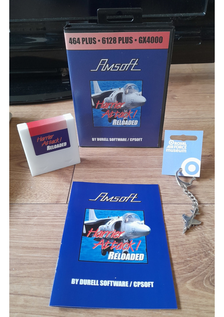 Harrier Attack ReLoaded (Amstrad GX4000 & Plus cartridge) Harrier Attack ReLoaded (Amstrad GX4000 & Plus cartridge)